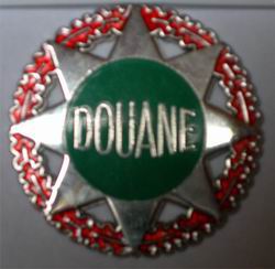 Plaque Fonction Motard Douanes